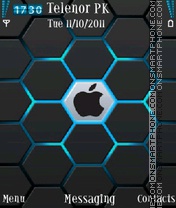 Apple for 5800 and n96 theme screenshot