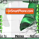 Green Flower theme screenshot