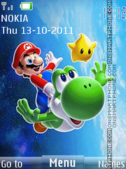 Скриншот темы Mario Animation 01