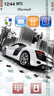 Audi R8 31 tema screenshot