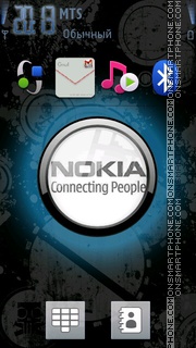 Iphone 4 Style tema screenshot