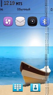 Sea V5 tema screenshot