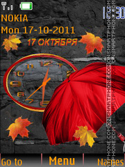 Autumn tema screenshot