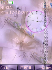 Purple dreams-flash tema screenshot