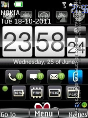 Iphone flash tema screenshot