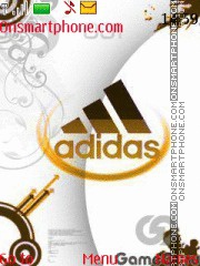 Adidas theme screenshot