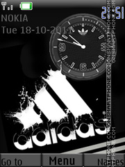 Adidas tema screenshot