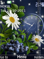 The bilberry theme screenshot