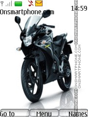 Скриншот темы Honda Cbr250r