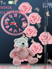 Teddy Bear tema screenshot