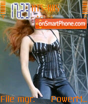 Simone Simons tema screenshot