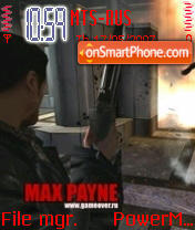 Capture d'écran Max Payne 01 thème