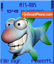 Fish 02 tema screenshot