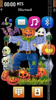 Halloween 2023 tema screenshot