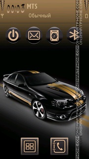 Ford Mustang 92 theme screenshot