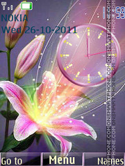Capture d'écran Tenderness Flowers thème