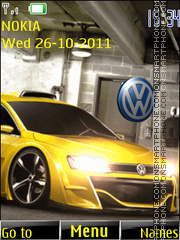 Скриншот темы Volkswagen 03