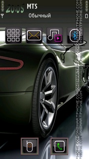 Aston Martin 16 theme screenshot