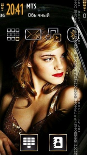 Emma Watson 27 theme screenshot