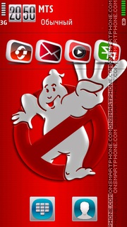 Ghost Busters tema screenshot