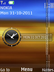 Nice Clock theme screenshot