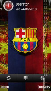 Barca theme screenshot