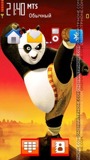 Kungfu Panda 03 theme screenshot