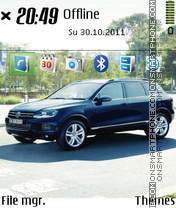 Volkswagen Touareg 2013 Theme-Screenshot