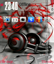 Head Phone Theme-Screenshot