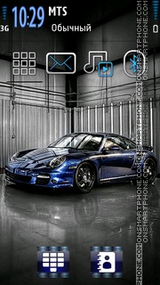 Blue Porsche 01 Theme-Screenshot