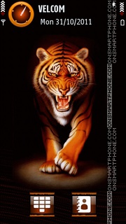 Tiger theme screenshot