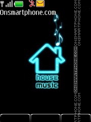 Скриншот темы House music