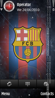 Barca tema screenshot