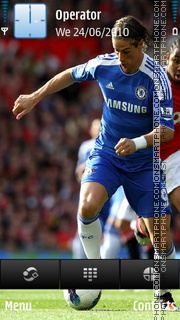 Fernando Torres theme screenshot