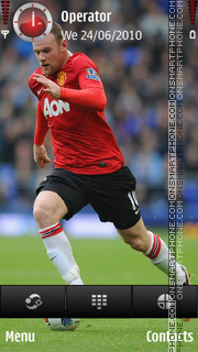 Wayne Rooney tema screenshot