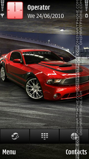 Mustang theme screenshot