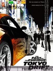 Скриншот темы Fast and Furious