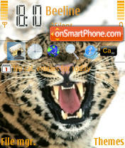 Wild Cat tema screenshot