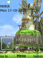 Скриншот темы 3d Nokia 03