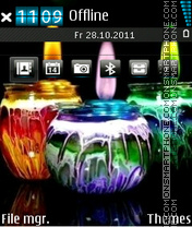 Awesome Candle tema screenshot