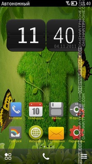 Green House 01 tema screenshot