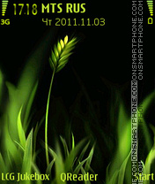 Grasses es el tema de pantalla