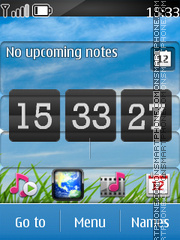 Htc Clock 03 theme screenshot