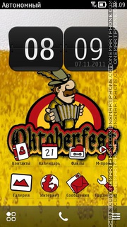 Oktoberfest Theme-Screenshot