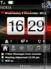 HTC HD theme screenshot