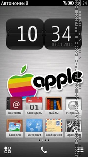 Apple IphOne 04 es el tema de pantalla