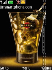 Capture d'écran Martini 02 thème