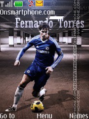 Скриншот темы Fernando Torres 05