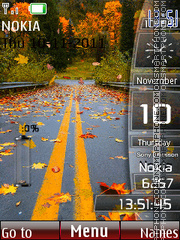 Nature Sidebar theme screenshot