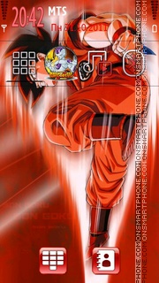 Dbz 01 tema screenshot